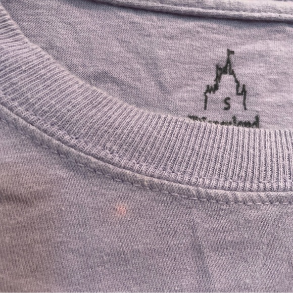 Disney Purple Short Sleeve Tee with Animated Design - Picture 5 of 5